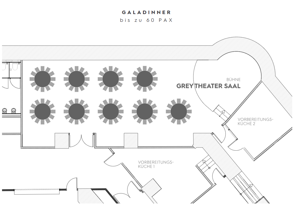 Grey Theater Saal Gala